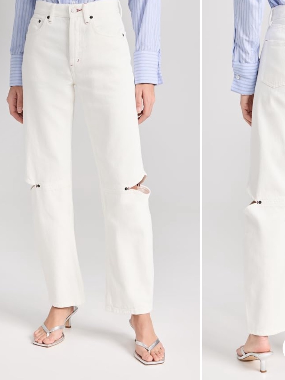 Still Here Cowgirl in Milk Jeans